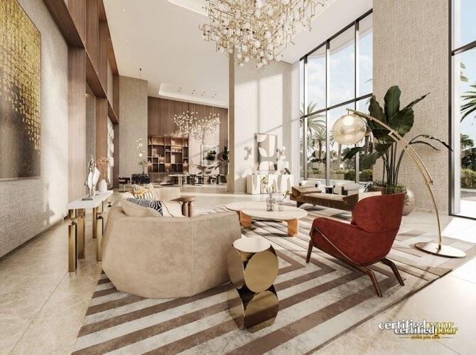 Address Residences Zabeel swimming pools