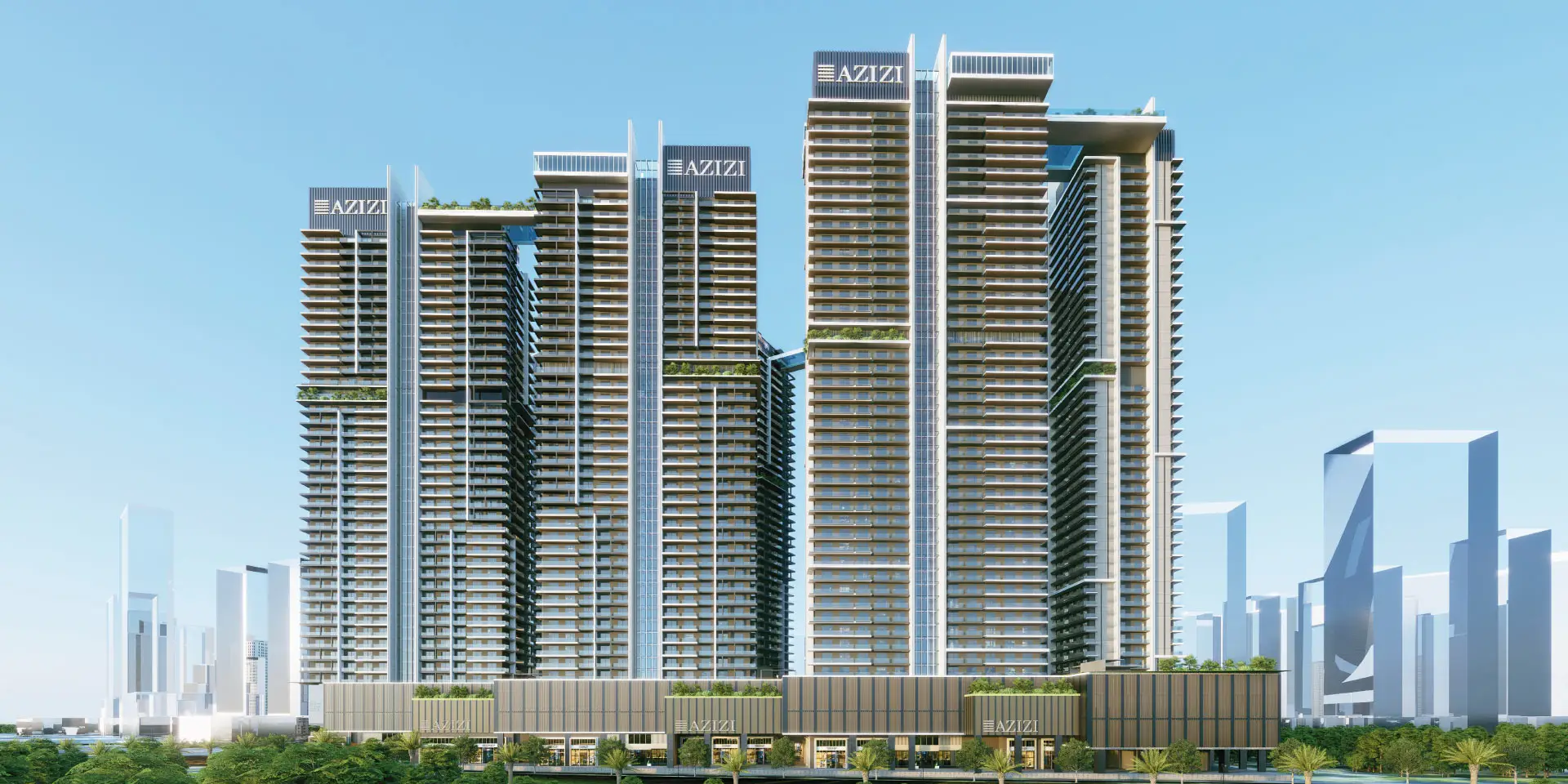 Azizi Milan Heights exterior