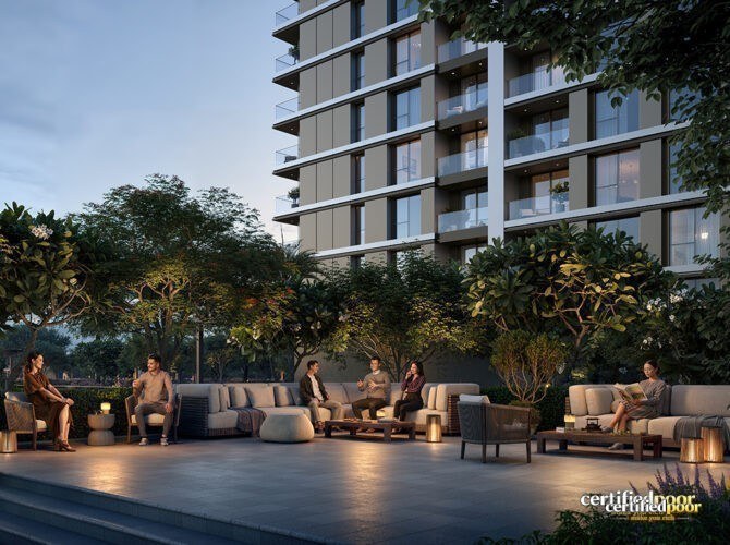 Lyvia by Palace Dubai Creek Harbour view