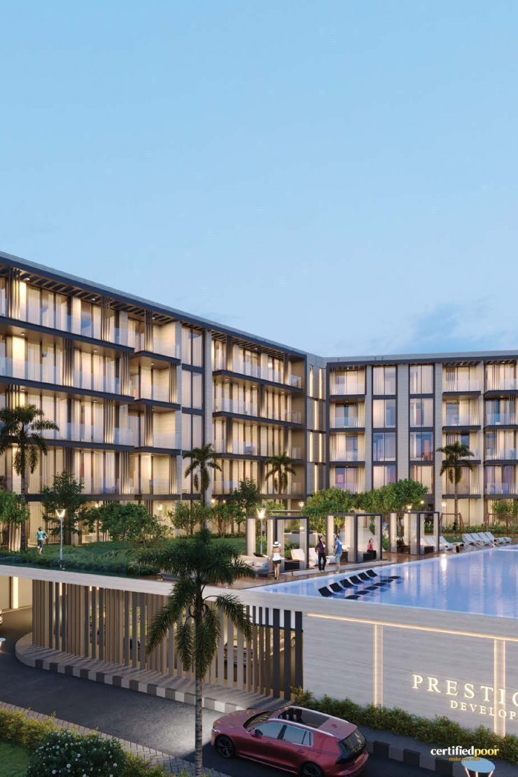 The Residence by Prestige One pool area