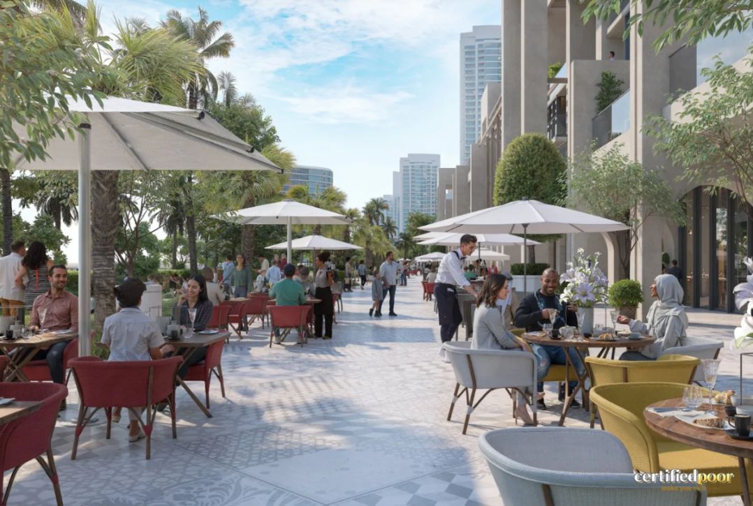 AquaCrest landscaped green areas