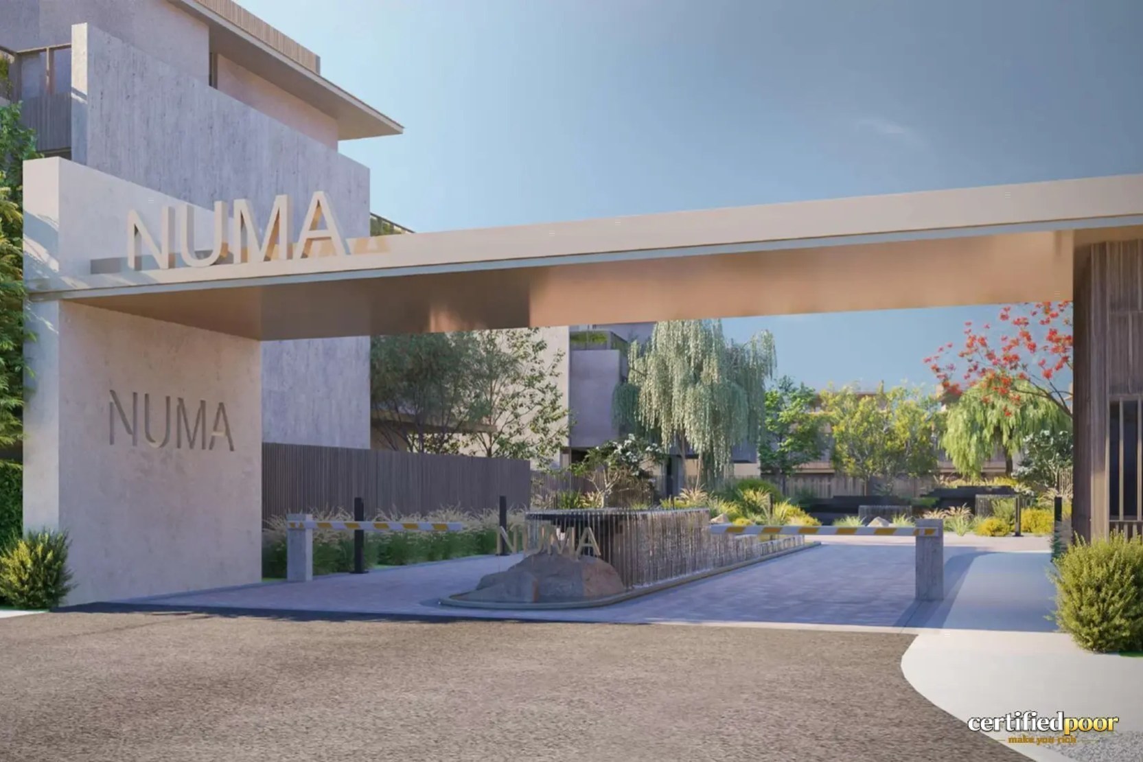 Numa Reserve architectural design