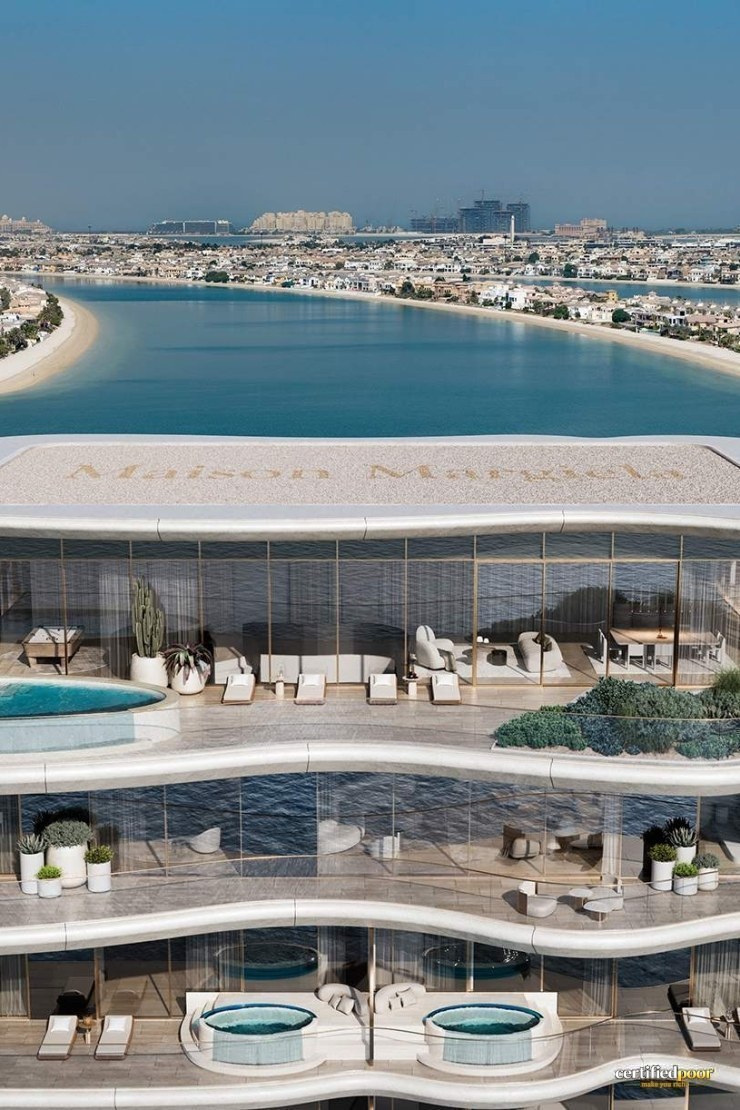 Maison Margiela Residences beachfront view