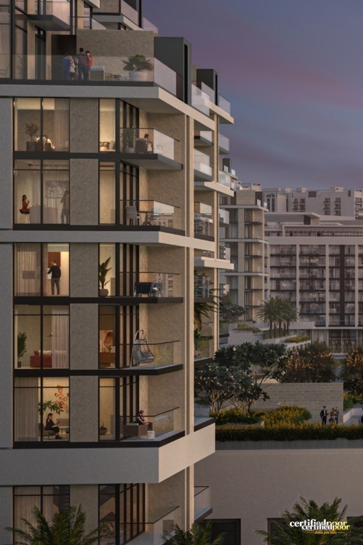 Parkside Views park-facing residences