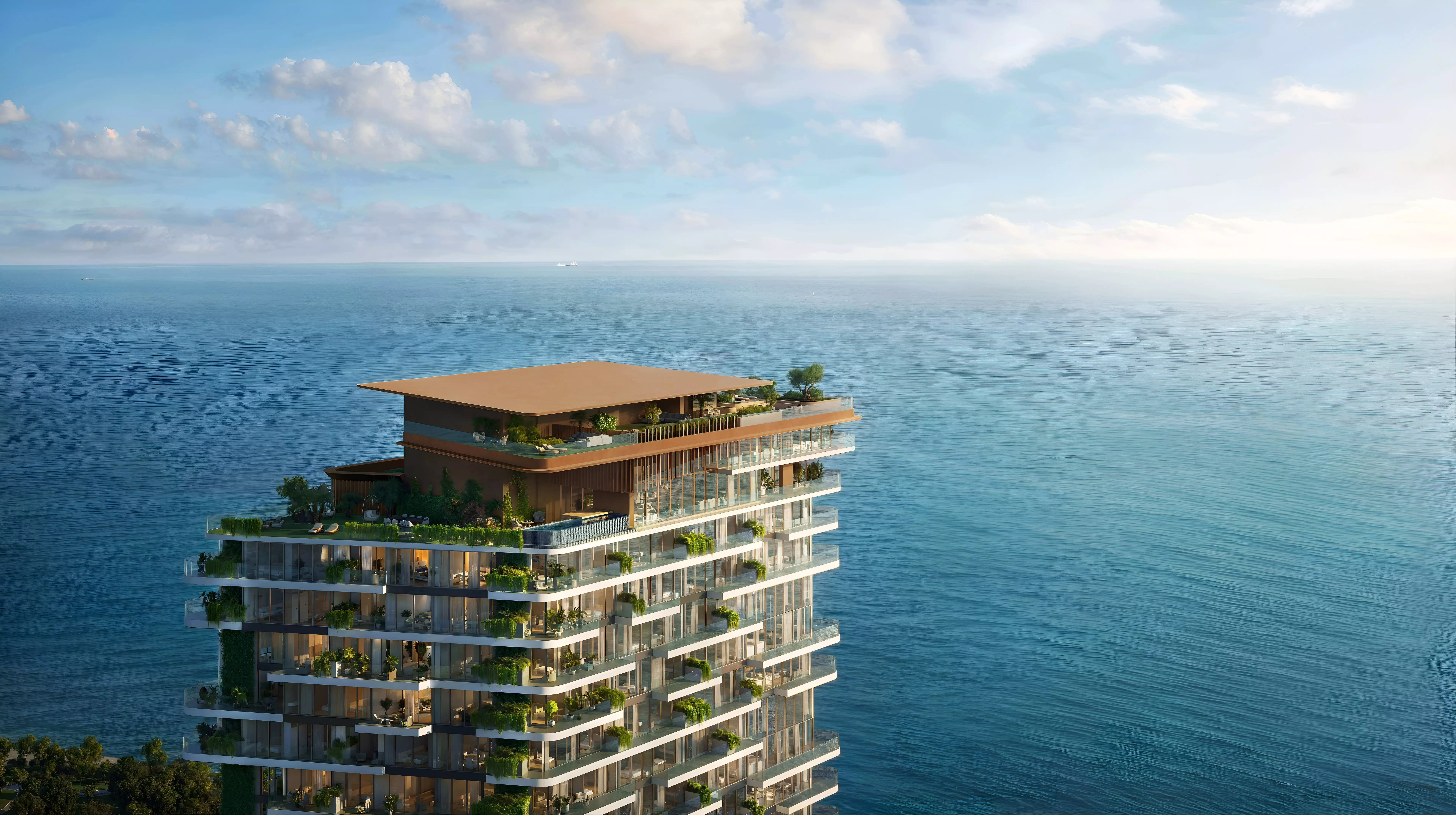Soulever infinity pool and sea view