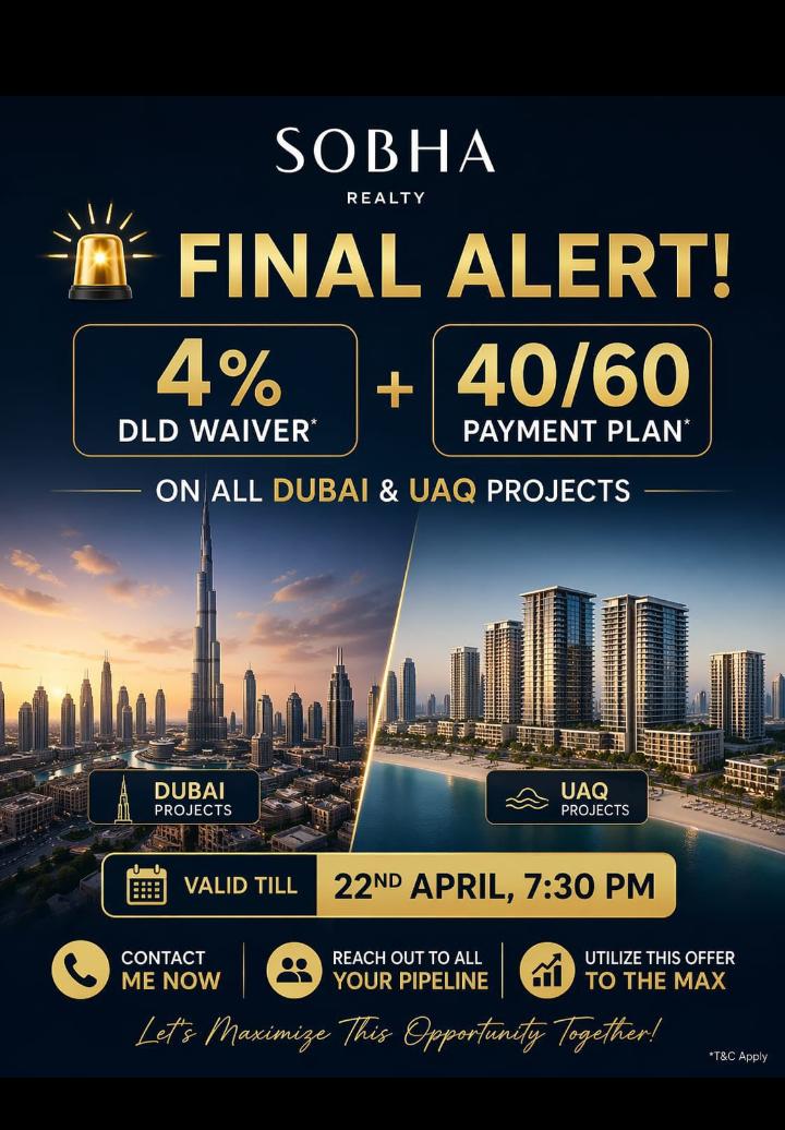 Cancellation Unit | 2BR in Sobha Hartland II