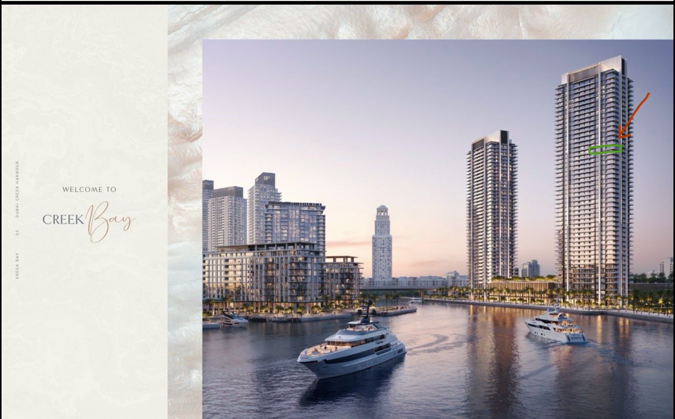 Cancellation Unit | 3BR at Dubai Creek