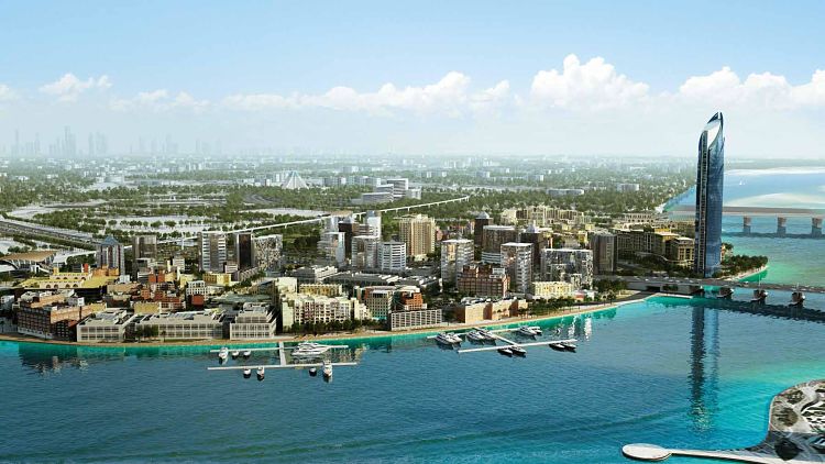 Riah Towers, Al Jaddaf Luxury Waterfront Apartments in Culture Village Dubai Gallery Image